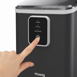 Machine a Glacons - HKoeNIG - KUB12 - 12 kg - 0,9 L - 120 W - Noir