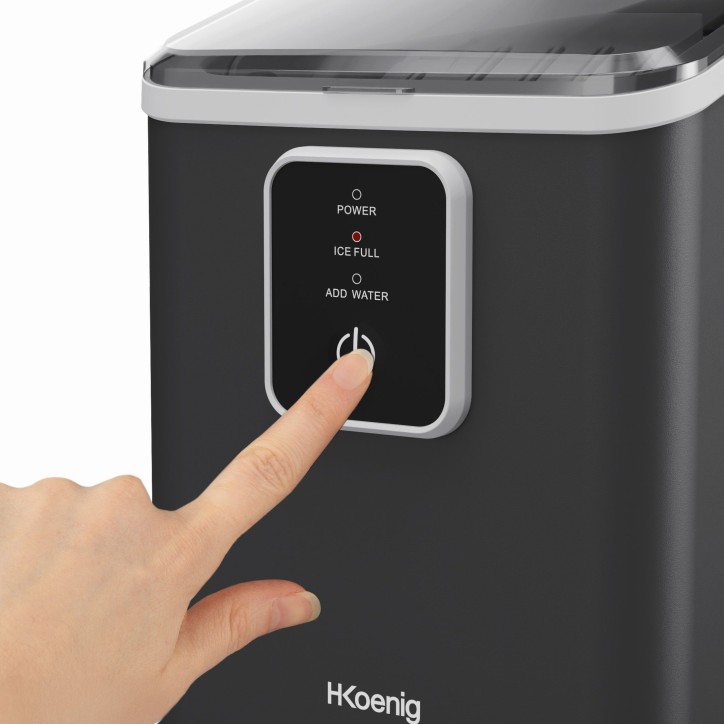 Machine a Glacons - HKoeNIG - KUB12 - 12 kg - 0,9 L - 120 W - Noir Machine a Glacons - HKoeNIG - KUB12 - 12 kg - 0,9 L - 120 W - Noir