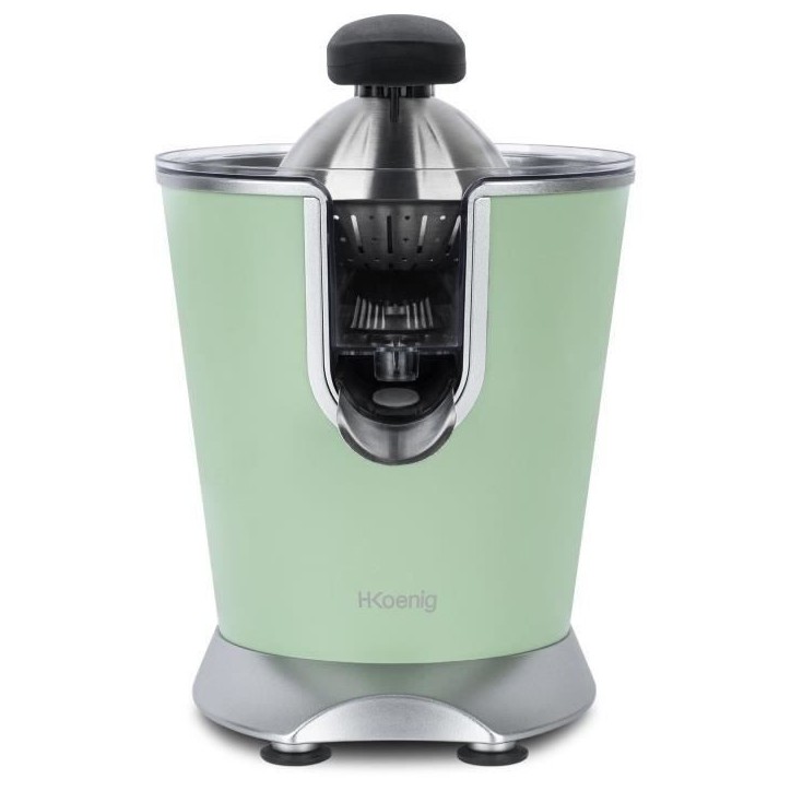 H.KoeNIG/AGR88 - Presse agrumes - Puissance : 160W - Silencieux - Systeme anti-gouttes - Corps en acier inoxydable - Sans BPA H.KoeNIG/AGR88 - Presse agrumes - Puissance : 160W - Silencieux - Systeme anti-gouttes - Corps en acier inoxydable - Sans BPA