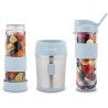 Mini blender - H.KoeNIG - SMOO16 - 300 W - 570 mL - Bleu pastel - 2 go