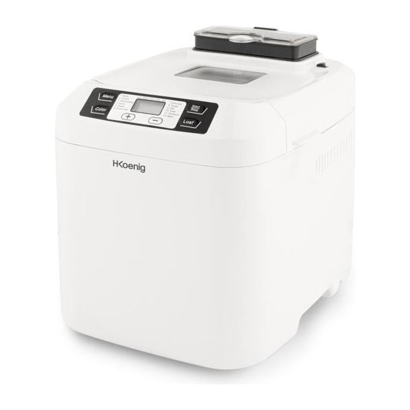 Machine a pain HKoeNIG - BAKE340 - 12 programmes - 3 niveaux de cuisso