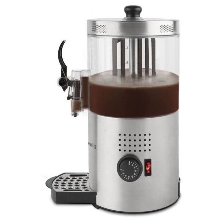 Distributeur de chocolat chaud - H.Koenig - SHK800 - 3 L - 1200 W - Inox Distributeur de chocolat chaud - H.Koenig - SHK800 - 3 L - 1200 W - Inox