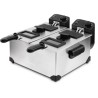 Friteuse HKoeNIG - DFX600 - Double Cuve 2x3L - Thermostats indépendan