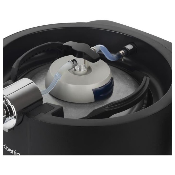 Tireuse a biere HKoeNIG BW1688 - Capacité 6L - Température réglable 3°C a 12°C 6 - Compatible tous fûts - Noir