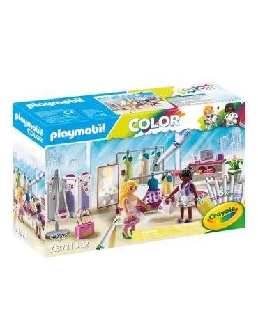PLAYMOBIL Color : Boutique de mode - PLAYMOBIL 71372 - 82 pieces - Des 5 ans