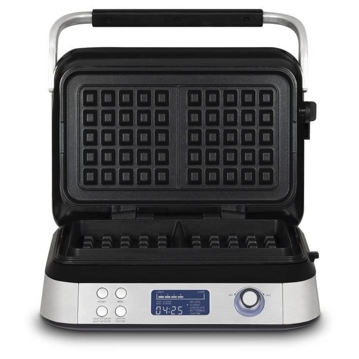 Gaufrier HKoeNIG - GFX800 - Surface de Cuisson 12x12,5 - 5 programmes de cuisson - Revetement anti-adhésif - 1600W Gaufrier HKoeNIG - GFX800 - Surface de Cuisson 12x12,5 - 5 programmes de cuisson - Revetement anti-adhésif - 1600W