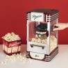 Machine a popcorn HKoeNIG - POP330 - Design retro - Capacité 50g - Lu