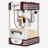 Machine a popcorn HKoeNIG - POP330 - Design retro - Capacité 50g - Lu