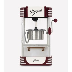 Machine a popcorn HKoeNIG - POP330 - Design retro - Capacité 50g - Lu