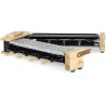 Appareil a raclette HKoeNIG - WOD360 - Jusqu'a 8 personnes - Pierre a