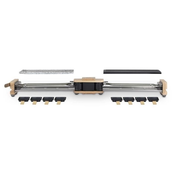 Appareil a raclette HKoeNIG - WOD360 - Jusqu'a 8 personnes - Pierre a cuire base rotative - Design bois - 1400W Appareil a raclette HKoeNIG - WOD360 - Jusqu'a 8 personnes - Pierre a cuire base rotative - Design bois - 1400W