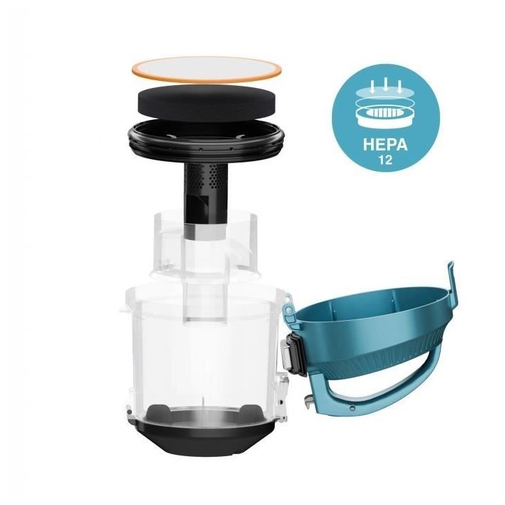Aspirateur traîneau sans sac - H.KoeNIG STC48 - 700 W - 78 dB - Classe A - 2 L