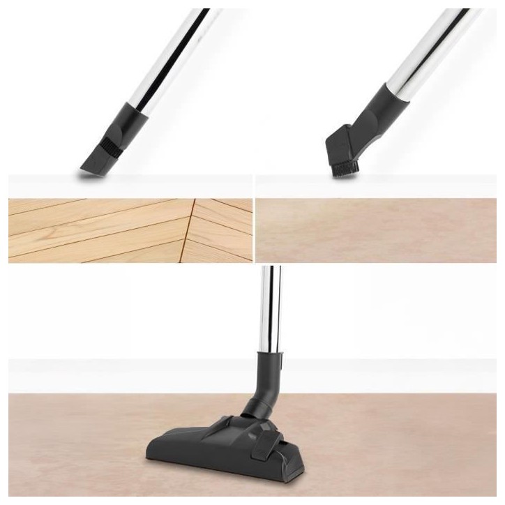 Aspirateur traîneau sans sac - H.KoeNIG STC48 - 700 W - 78 dB - Classe A - 2 L