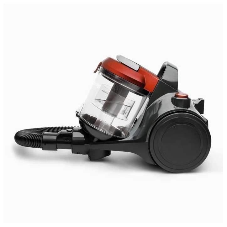 Aspirateur traîneau sans sac - H.KoeNIG STC58 - 850 W - 79 dB - Classe A - 2,5 L Aspirateur traîneau sans sac - H.KoeNIG STC58 - 850 W - 79 dB - Classe A - 2,5 L