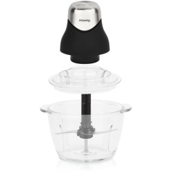 Mini hachoir électrique - H.Koenig - LEO8 - 320 W - Bol en verre 1 L