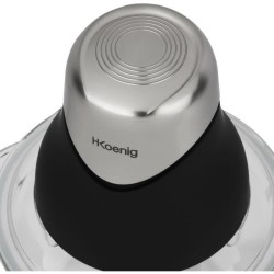 Mini hachoir électrique - H.Koenig - LEO8 - 320 W - Bol en verre 1 L