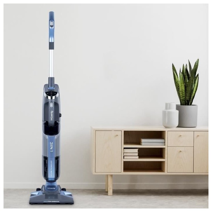 Aspirateur vapeur 3en1 HKoeNIG - Capacité poussiere 1L, eau 0,38L - Classe A Aspirateur vapeur 3en1 HKoeNIG - Capacité poussiere 1L, eau 0,38L - Classe A