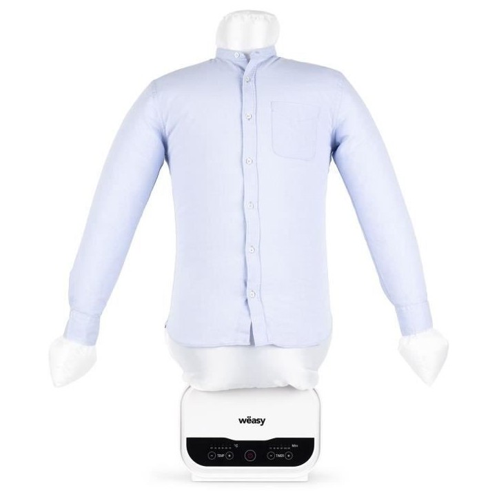 Mannequin de défroissage - WËASY - IRO320 - Magic Pressing - Séchage et repassage - 5 niveaux de température Mannequin de défroissage - WËASY - IRO320 - Magic Pressing - Séchage et repassage - 5 niveaux de température