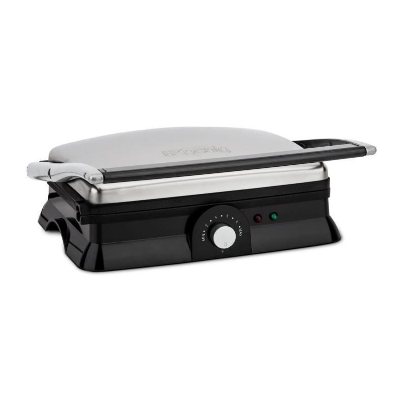 Grill électrique HKoeNIG - GR20 - Surface cuisson 29,7x23cm - Tempér Grill électrique HKoeNIG - GR20 - Surface cuisson 29,7x23cm - Tempér