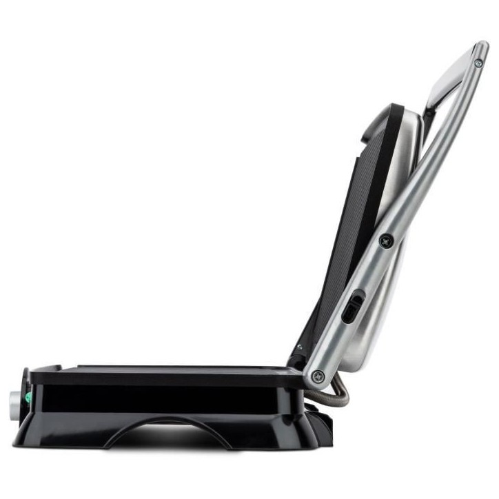 Grill électrique HKoeNIG - GR20 - Surface cuisson 29,7x23cm - Température réglable - 2000W - Inox Grill électrique HKoeNIG - GR20 - Surface cuisson 29,7x23cm - Température réglable - 2000W - Inox