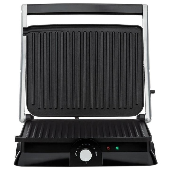 Grill électrique HKoeNIG - GR20 - Surface cuisson 29,7x23cm - Température réglable - 2000W - Inox Grill électrique HKoeNIG - GR20 - Surface cuisson 29,7x23cm - Température réglable - 2000W - Inox