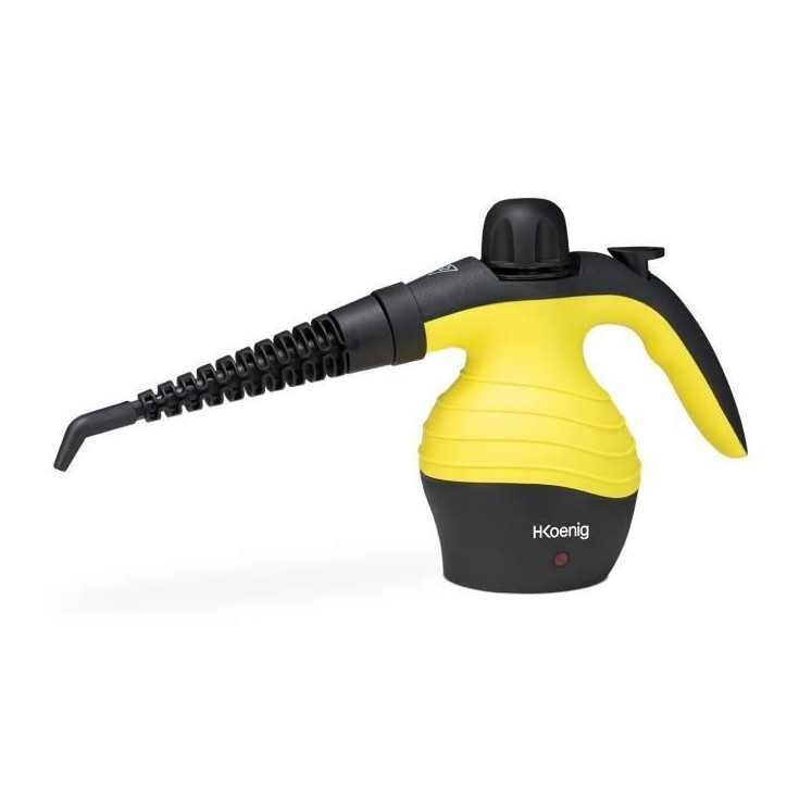 Nettoyeur vapeur a main HKoeNIG - 4.2 bars max - Capacité 300 ml - Jaune Nettoyeur vapeur a main HKoeNIG - 4.2 bars max - Capacité 300 ml - Jaune