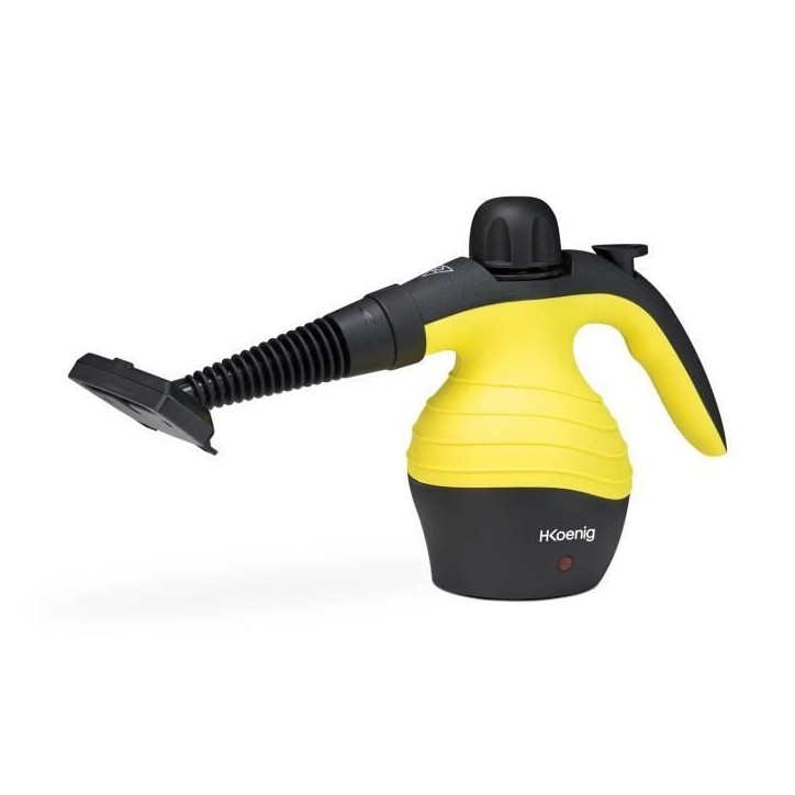 Nettoyeur vapeur a main HKoeNIG - 4.2 bars max - Capacité 300 ml - Jaune Nettoyeur vapeur a main HKoeNIG - 4.2 bars max - Capacité 300 ml - Jaune