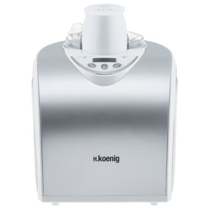 Turbine a glaces HKoeNIG - HF180 - Capacité 1 L - Préparation rapide: 30 a 40min - 135W Turbine a glaces HKoeNIG - HF180 - Capacité 1 L - Préparation rapide: 30 a 40min - 135W