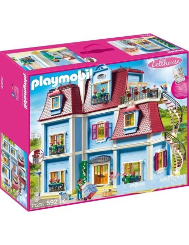 PLAYMOBIL - 70205 - Dollhouse La Maison Traditionnelle - Grande Maison Traditionnelle