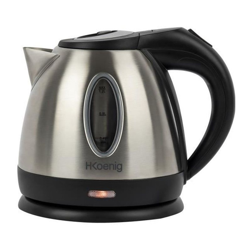 Bouilloire électrique H.KoeNIG BO12 - 1,2 L - Inox Bouilloire électrique H.KoeNIG BO12 - 1,2 L - Inox