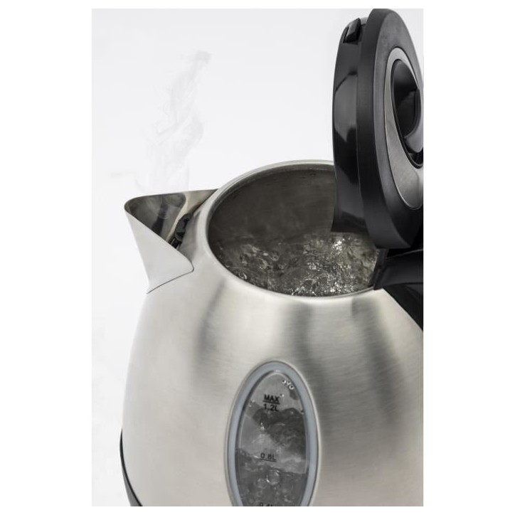 Bouilloire électrique H.KoeNIG BO12 - 1,2 L - Inox Bouilloire électrique H.KoeNIG BO12 - 1,2 L - Inox