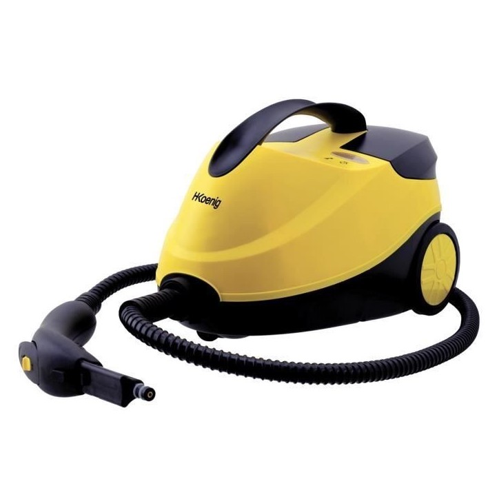 Nettoyeur vapeur - HKoeNIG - NV6200 - Pression 4 bars - Capacité 1,5L - Autonomie 45min Nettoyeur vapeur - HKoeNIG - NV6200 - Pression 4 bars - Capacité 1,5L - Autonomie 45min