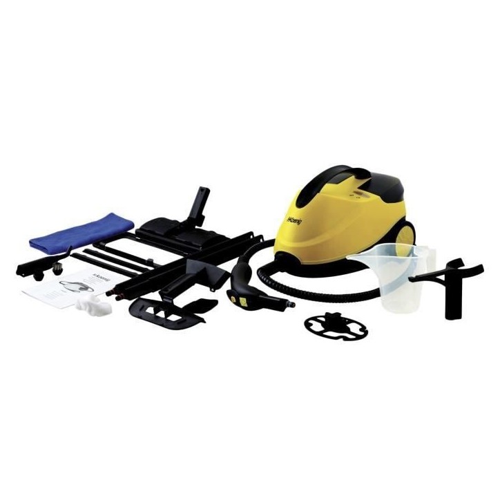 Nettoyeur vapeur - HKoeNIG - NV6200 - Pression 4 bars - Capacité 1,5L - Autonomie 45min Nettoyeur vapeur - HKoeNIG - NV6200 - Pression 4 bars - Capacité 1,5L - Autonomie 45min