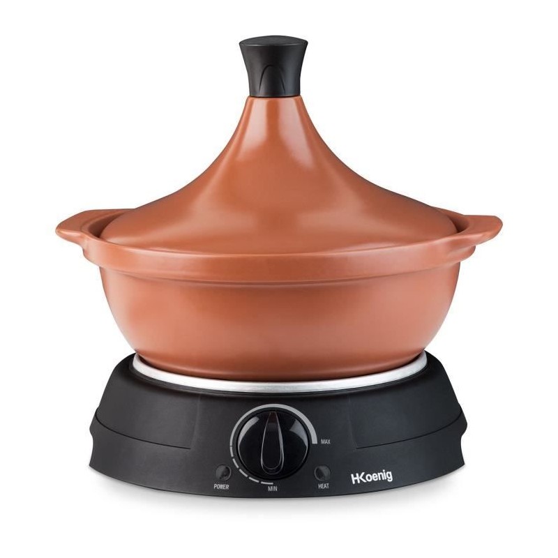 Tajine électrique HKoeNIG - TAJ3 - Capacité 3L - Température régla Tajine électrique HKoeNIG - TAJ3 - Capacité 3L - Température régla