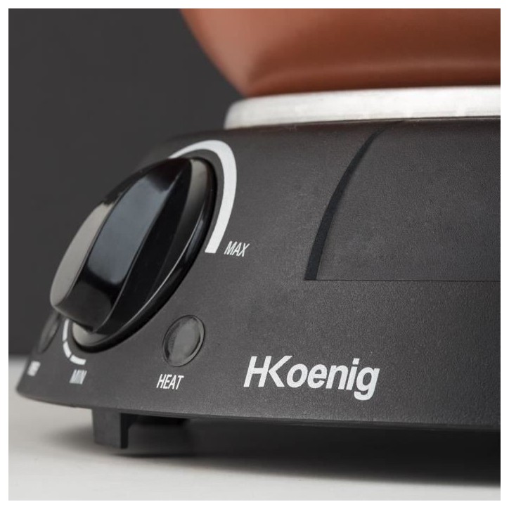 Tajine électrique HKoeNIG - TAJ3 - Capacité 3L - Température réglable - 300W