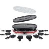Appareil a raclette 4 en 1 HKoeNIG - RP418 - Juqu'a 8 personnes - 3 pl