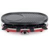 Appareil a raclette 4 en 1 HKoeNIG - RP418 - Juqu'a 8 personnes - 3 pl