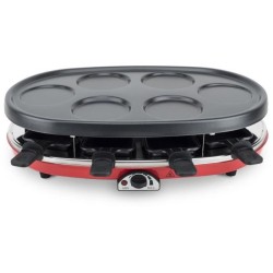 Appareil a raclette 4 en 1 HKoeNIG - RP418 - Juqu'a 8 personnes - 3 pl