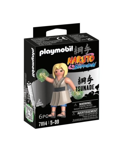 Figurine PLAYMOBIL Tsunade - Naruto Shippuden - Blanc - 6 pieces - A partir de 5 ans