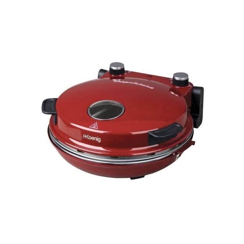 Four a pizza HKoeNIG - NAPL350 - Plaque Cuisson 32cm - Température ju Four a pizza HKoeNIG - NAPL350 - Plaque Cuisson 32cm - Température ju
