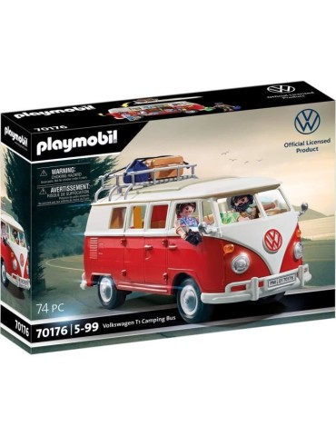 PLAYMOBIL - Volkswagen T1 Combi - Classic Cars - Voiture de collection