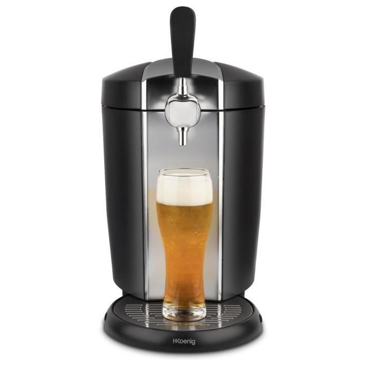 Tireuse a biere HKoeNIG - BW1778 - Capacité 5L - Température réglable 3°C a 6°C - Compatible tous fûts - Inox Tireuse a biere HKoeNIG - BW1778 - Capacité 5L - Température réglable 3°C a 6°C - Compatible tous fûts - Inox