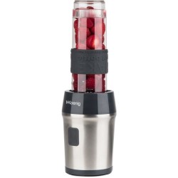 Mini blender - H.KoeNIG - SMOO9 - 300 W - 570 ml - Noir - 2 gourdes in