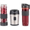 Mini blender - H.KoeNIG - SMOO9 - 300 W - 570 ml - Noir - 2 gourdes in