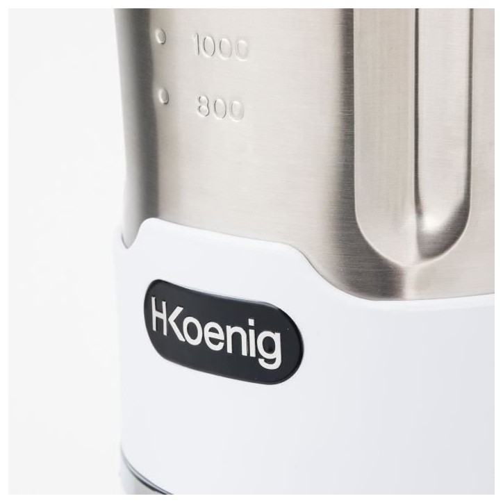 Blender chauffant - H.Koenig - MXC36 - 900 W - 1,4 L - Inox - 3 vitesses + Pulse Blender chauffant - H.Koenig - MXC36 - 900 W - 1,4 L - Inox - 3 vitesses + Pulse