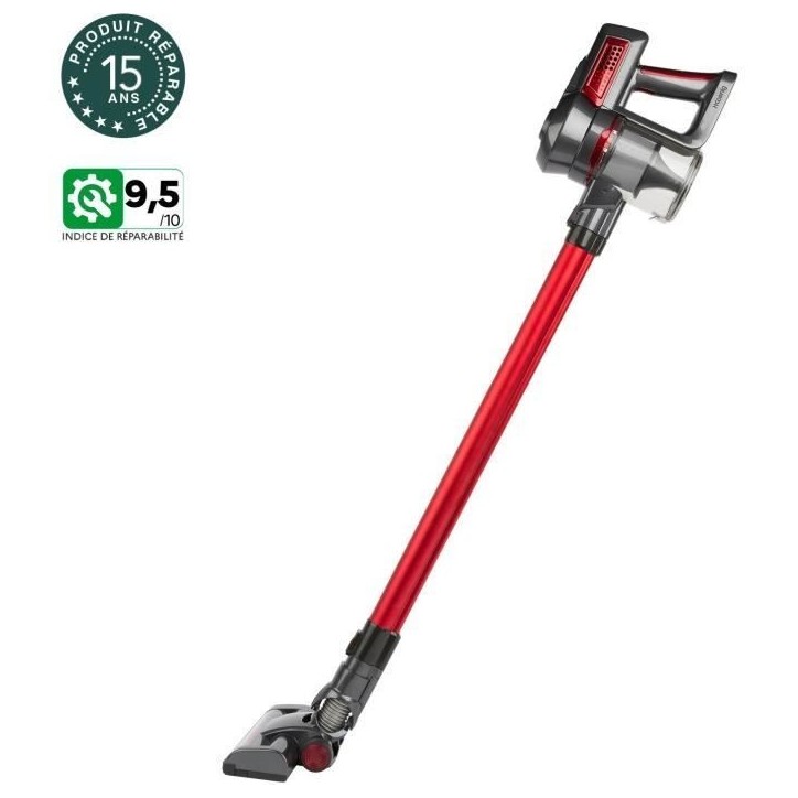 Aspirateur balai 2 en 1 sans fil PowerClean - H.KoeNIG - UP600 - 3 vitesses - Puissance 155W Aspirateur balai 2 en 1 sans fil PowerClean - H.KoeNIG - UP600 - 3 vitesses - Puissance 155W