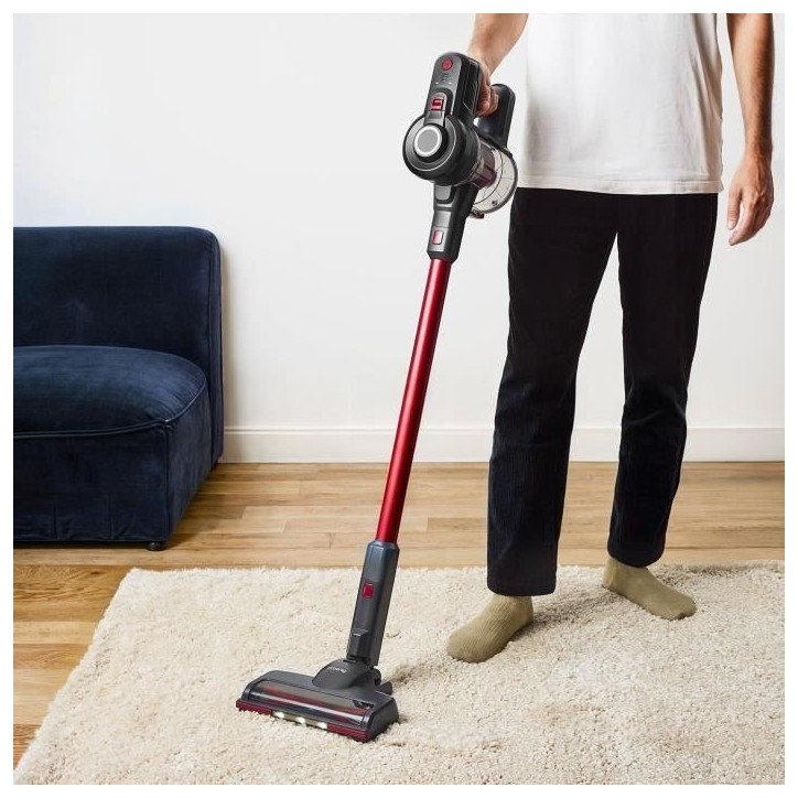 Aspirateur balai 2 en 1 sans fil PowerClean - H.KoeNIG - UP600 - 3 vitesses - Puissance 155W Aspirateur balai 2 en 1 sans fil PowerClean - H.KoeNIG - UP600 - 3 vitesses - Puissance 155W