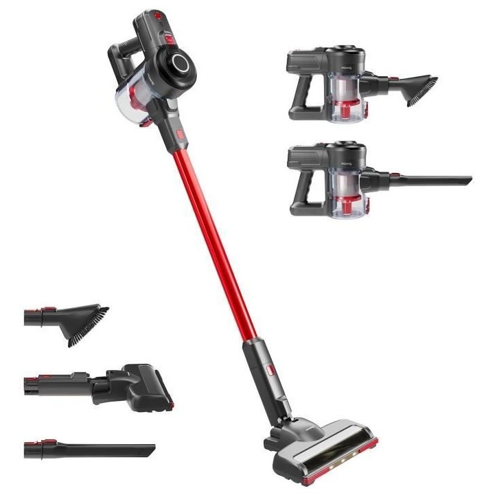 Aspirateur balai 2 en 1 sans fil PowerClean - H.KoeNIG - UP600 - 3 vitesses - Puissance 155W Aspirateur balai 2 en 1 sans fil PowerClean - H.KoeNIG - UP600 - 3 vitesses - Puissance 155W