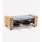 Appareil a raclette HKoeNIG - WOD2 - Jusqu'a 2 personnes - Pierre a cuire - Design Bois - 350W Appareil a raclette HKoeNIG - WOD2 - Jusqu'a 2 personnes - Pierre a cuire - Design Bois - 350W