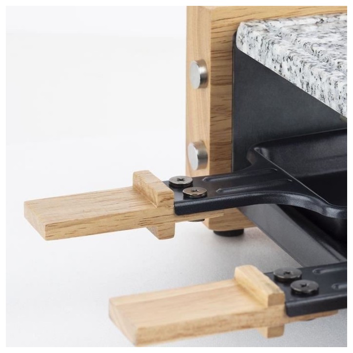 Appareil a raclette HKoeNIG - WOD2 - Jusqu'a 2 personnes - Pierre a cuire - Design Bois - 350W Appareil a raclette HKoeNIG - WOD2 - Jusqu'a 2 personnes - Pierre a cuire - Design Bois - 350W